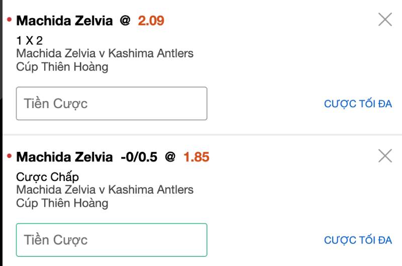 Dùng kèo Asian Handicap kết hợp với kèo châu Âu