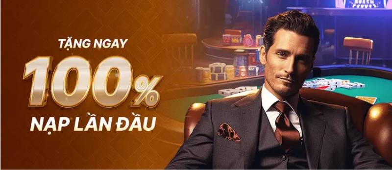 Khuyến mãi nạp lần đầu 100%