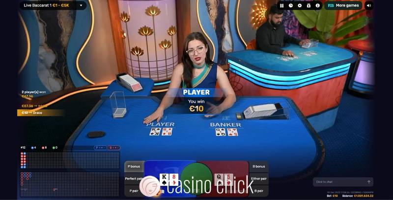 Tận dụng ưu thế của live Baccarat trực tuyến